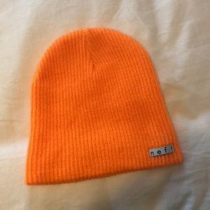 Neff orange beanie